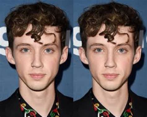 troye sivan before and after.